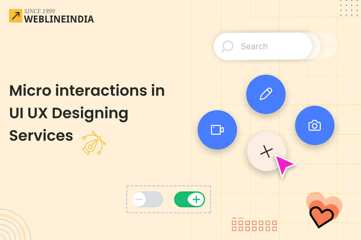 Microinteractions in UI UX Designing Services