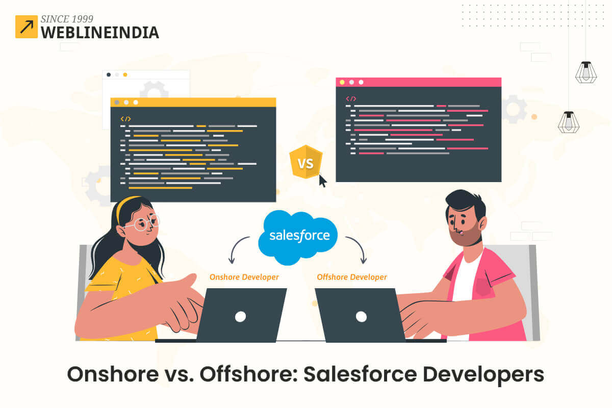 Onshore- vs. Offshore-Salesforce-Entwickler